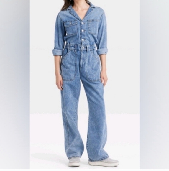 New Denim Jumpsuit Universal Thread - Picture 4 of 11